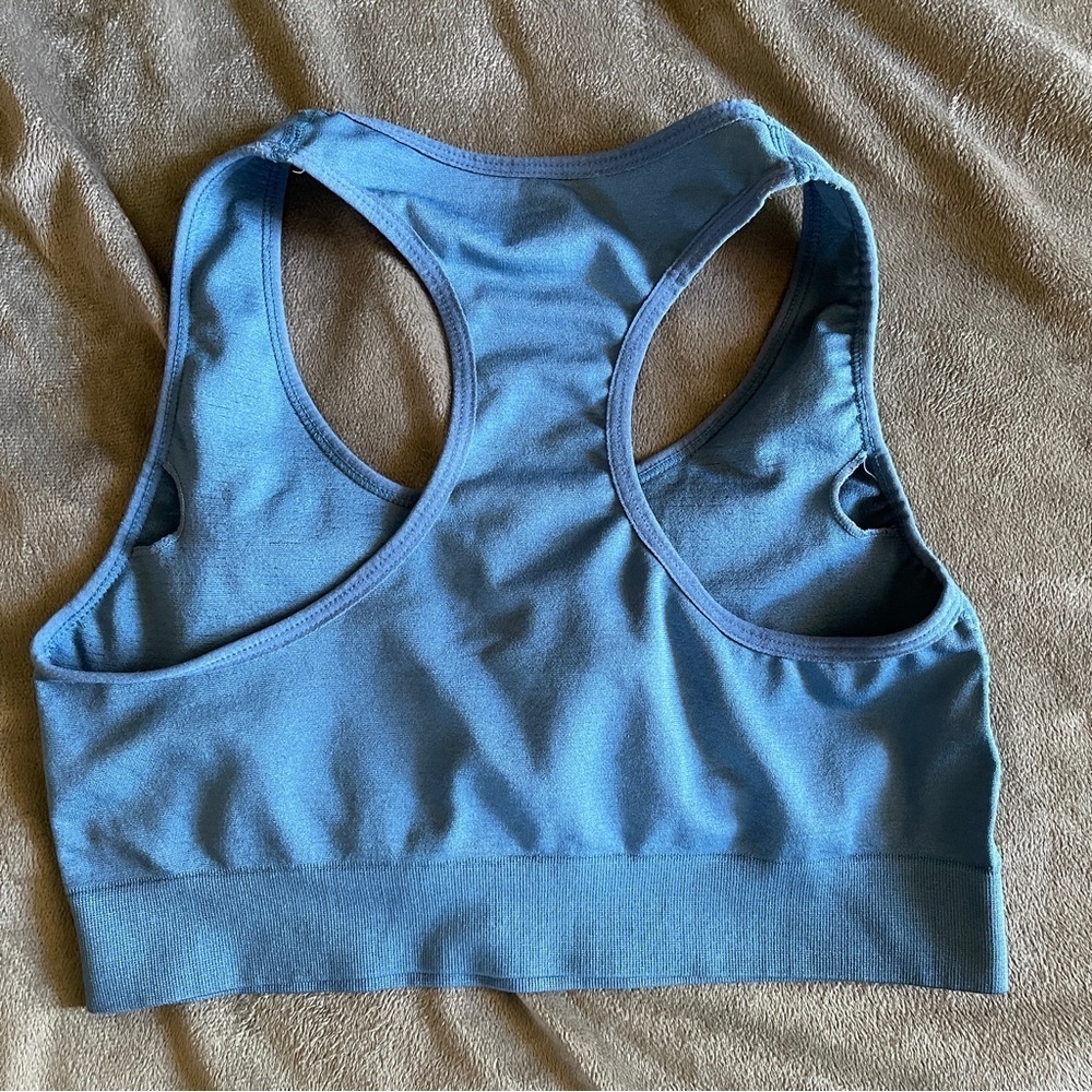 Shadow Sport Set of 2 Sports Bras Gray and Blue - Picture 6 of 7